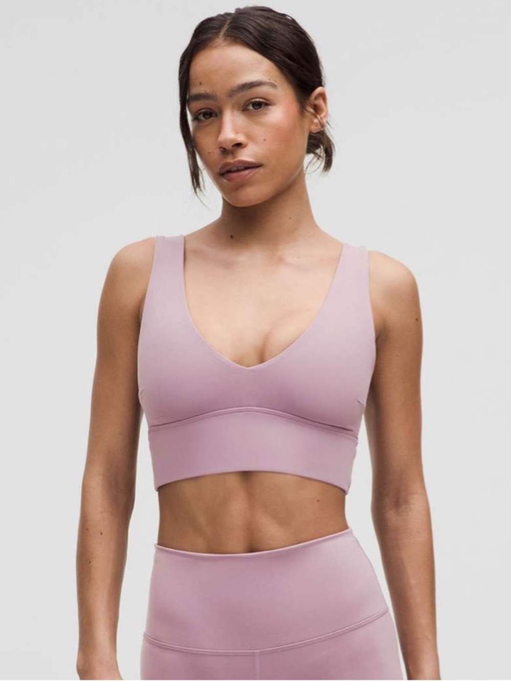 Lululemon Align V-Neck Bra Light Support, C/D Cup, Nulu Material